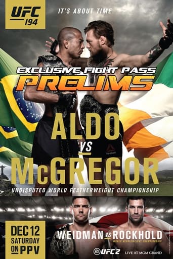UFC 194: Aldo vs. McGregor - Early Prelims