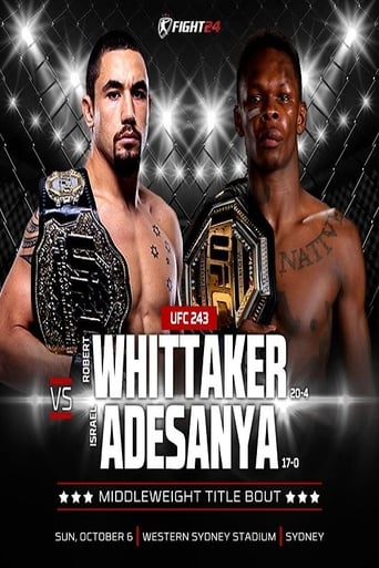 UFC 243: Whittaker vs. Adesanya - Prelims