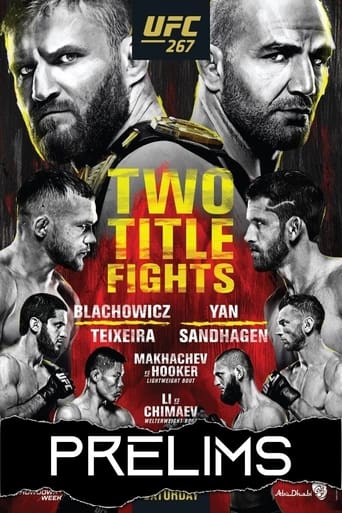 UFC 267: Blachowicz vs. Teixeira - Prelims