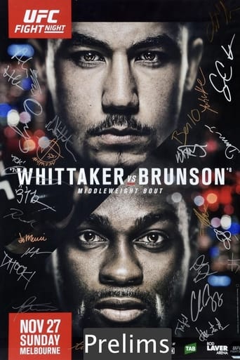 UFC Fight Night 101: Whittaker vs. Brunson - Prelims